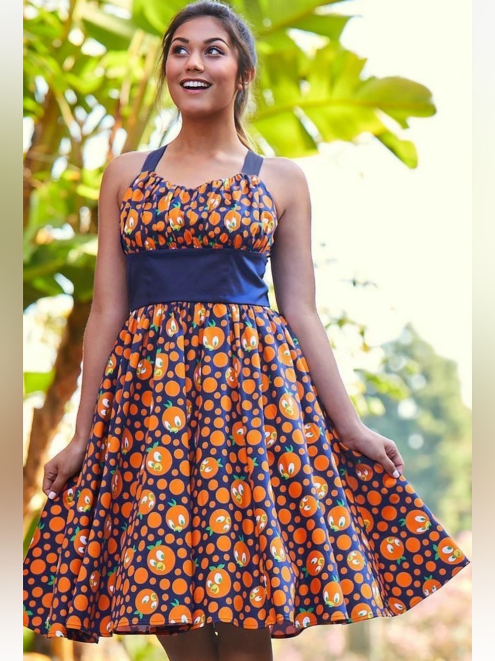 NWOT Disney Parks Dress Shop Orange Bird Costume Dress Size Small